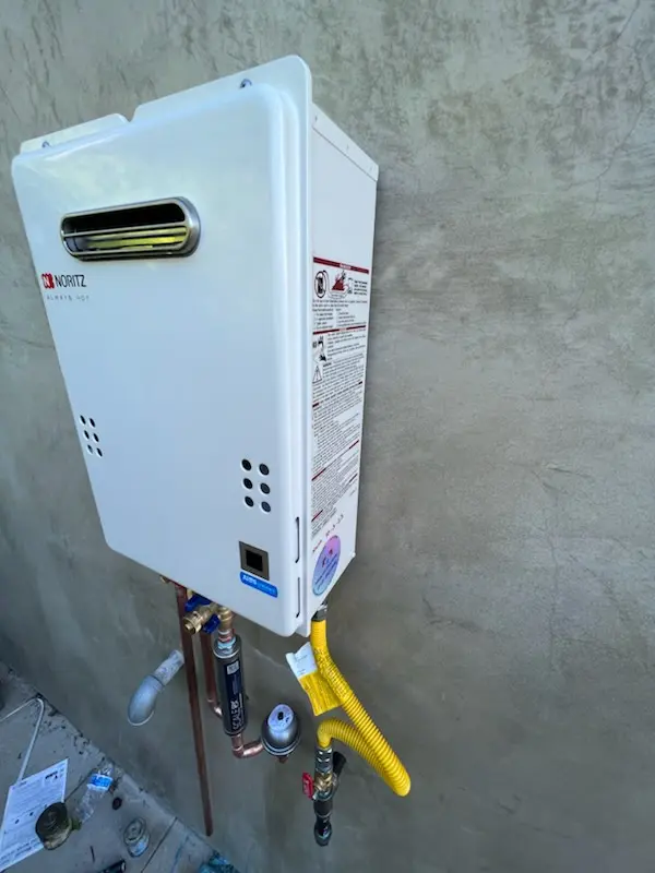 Tankless water heater installation for Sheffield Manor homes